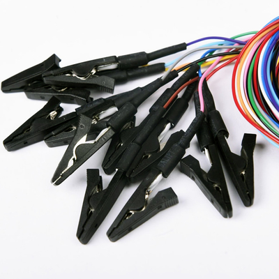 Многоразовые красочные аллигаторные зажимы 12 цвета с DIN Pin стандарта 1