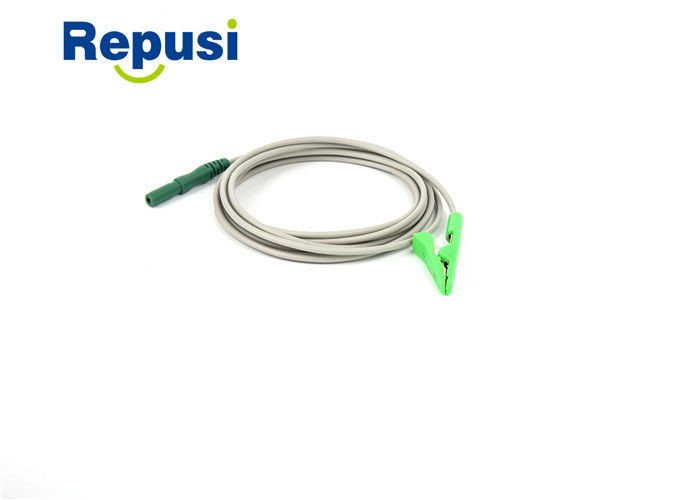 Провод руководств аллигаторного зажима REP-1.5C-02 с длиной соединителя 150m Touchproof
