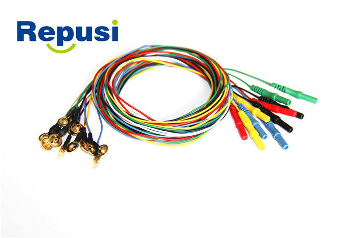Размер электрода 10mm чашки REP21 EEG диаметр провода 1.2mm/2.0MM